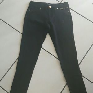 Black jeggings